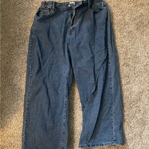 Shiny By Nature Wide Leg Jeans